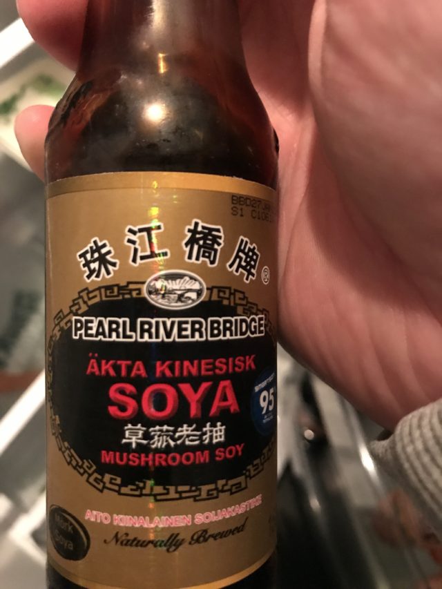 Authentic Chinese Mushroom Soy Sauce