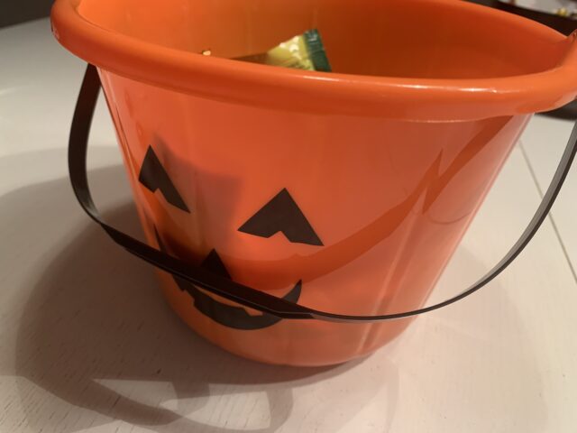 Halloween Trick Or Treat Candy Basket