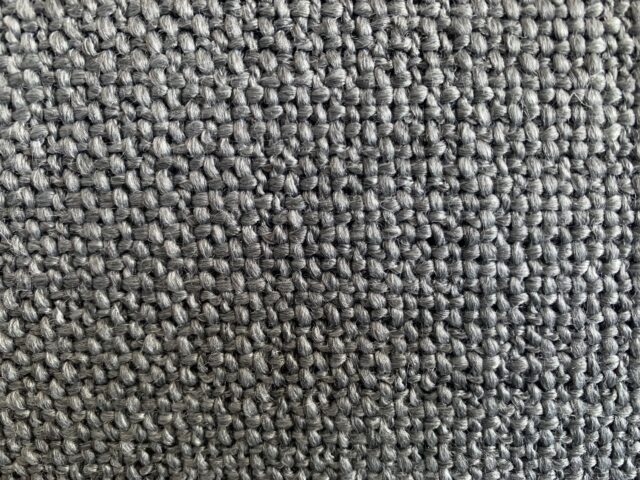 Knitted Gray Threads Texture Pattern