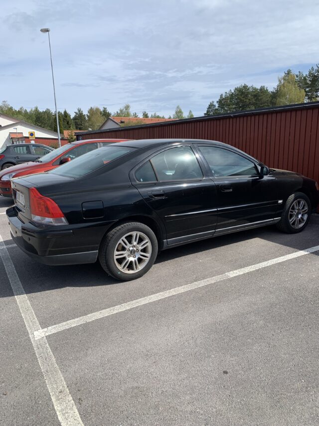 Parked Black Volvo S60 Car