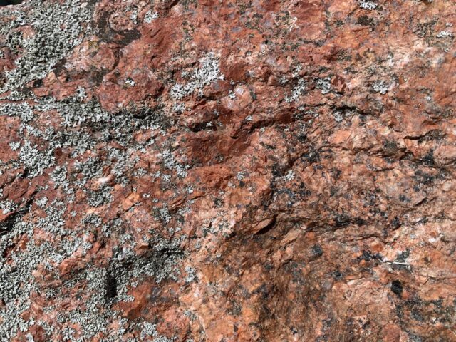 Red Rock Closeup Texture Pattern